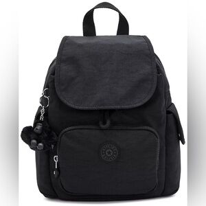 Kipling City Pack Mini Black Nylon Backpack – NEW
